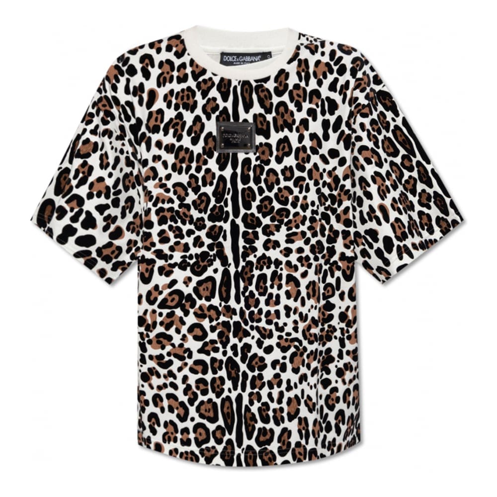 Dolce&gabbana - T-shirt 'Animal' pour Femmes