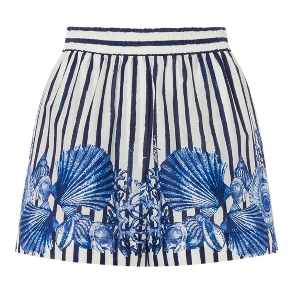 Alberta ferretti - Short 'Striped' pour Femmes