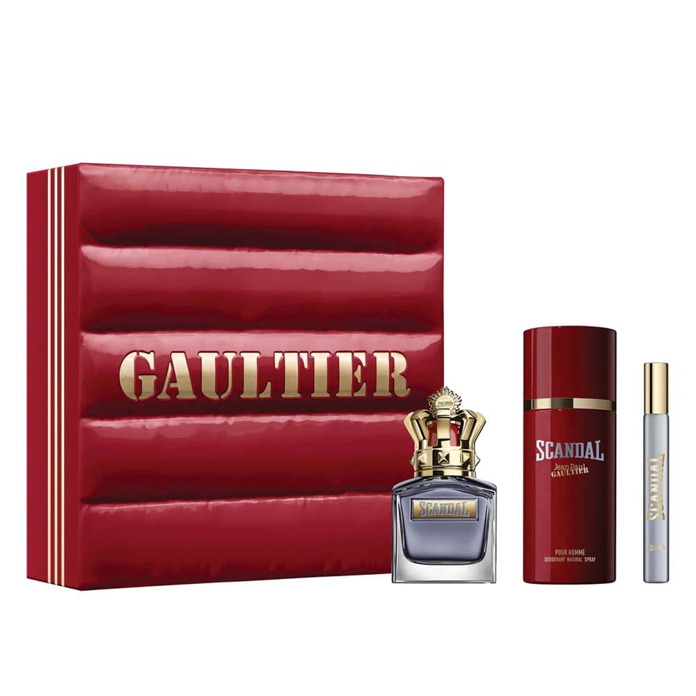 Jean Paul Gaultier - Coffret de parfum 'Scandal Pour Homme' - 3 Pièces