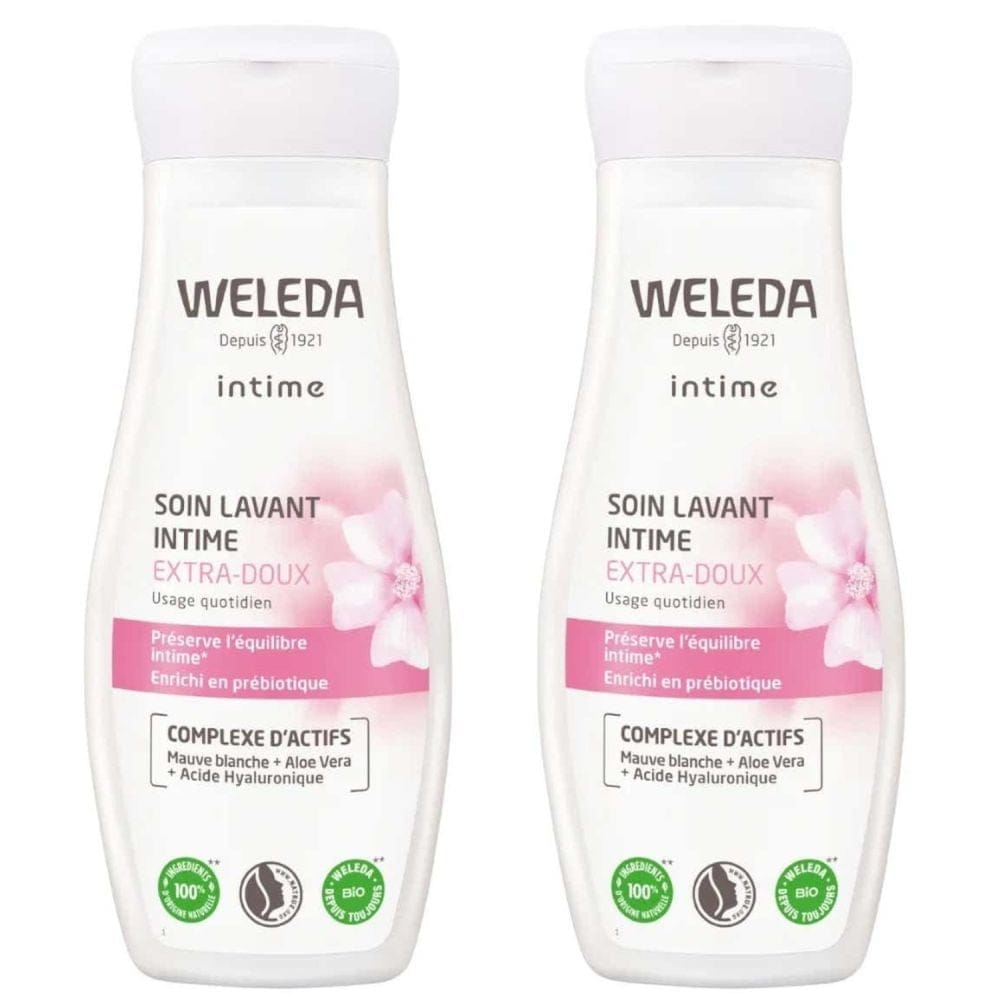 Weleda - Duo Soin Lavant Intime Extra-Doux - 200 ml, 2 Pièces