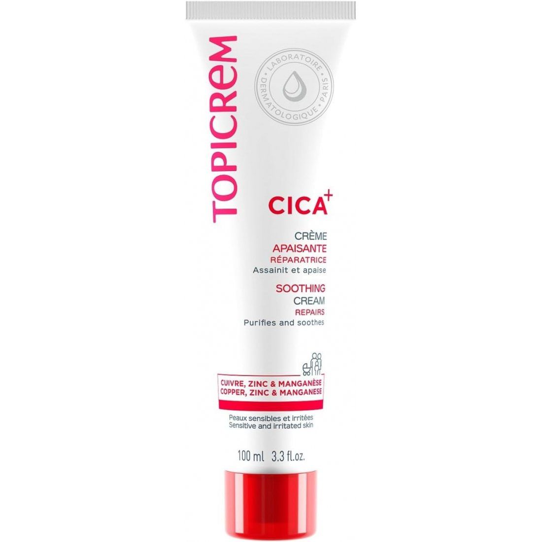 Topicrem - Crème apaisante 'Cica Repair' - 100 ml