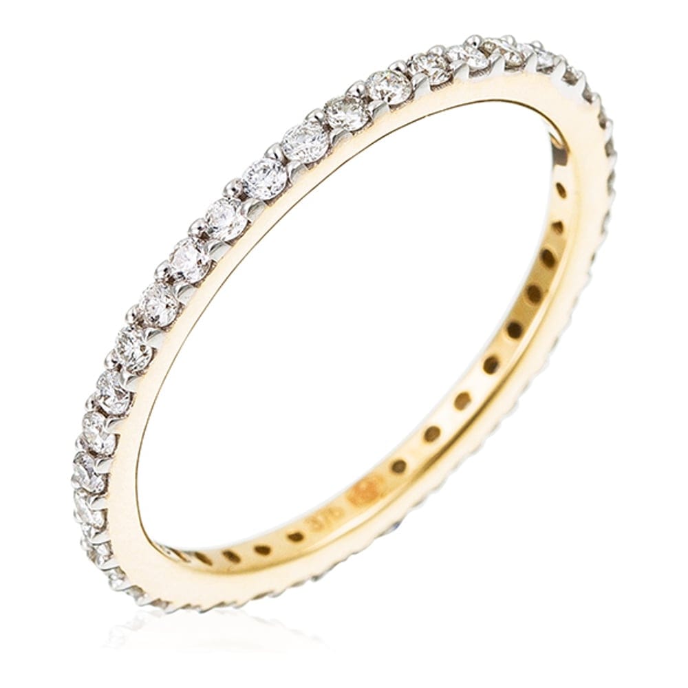 Comptoir du diamant - Bague 'Tour Complet Lumineux' pour Femmes