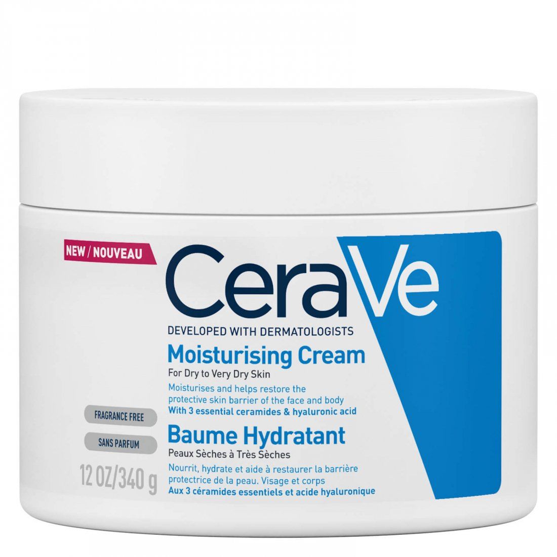 Cerave - Crème hydratante - 340 g