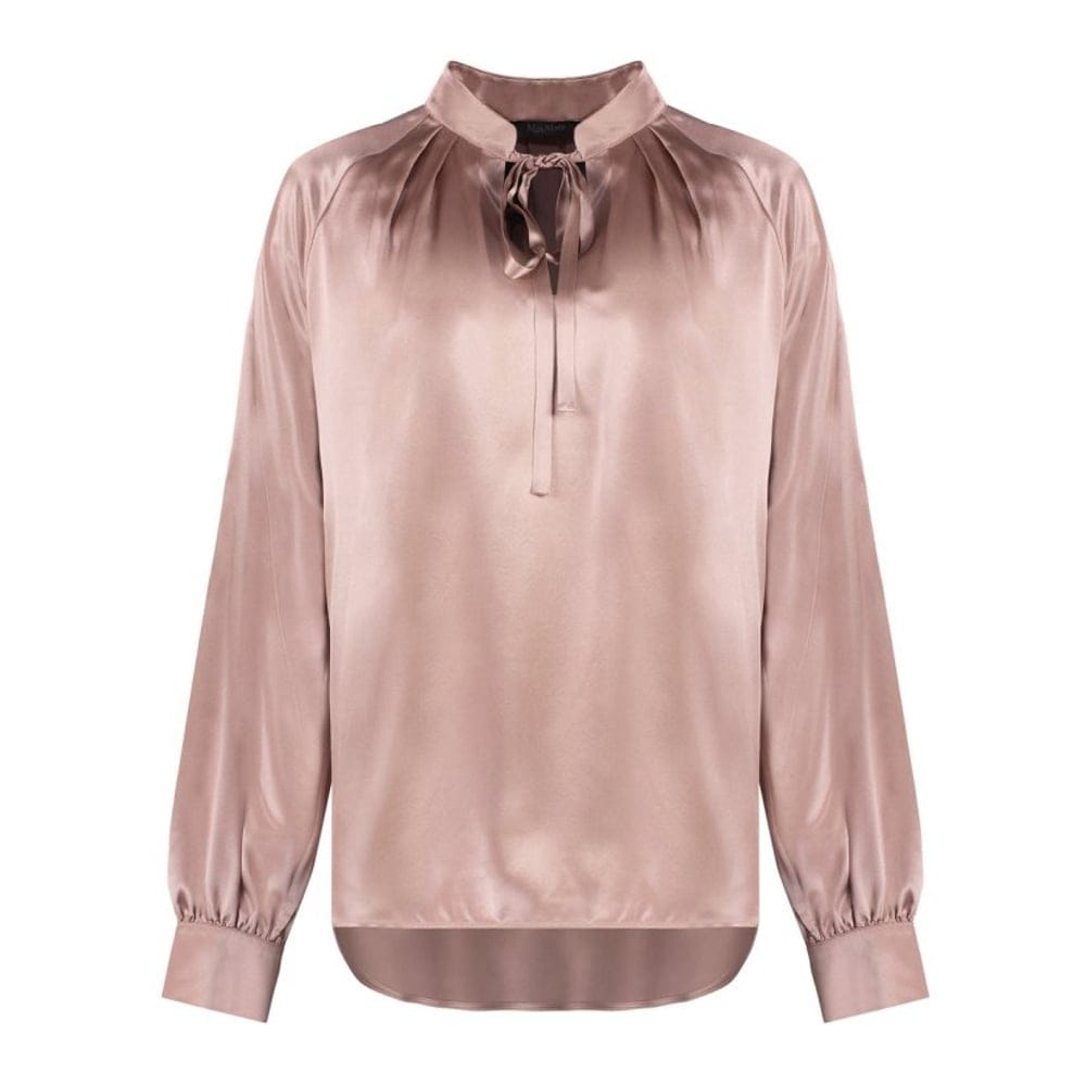 Max mara - Blouse à manches longues 'Tamigi With Bow' pour Femmes