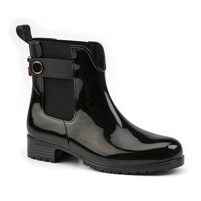 tommy jeans - RAINBOOT ANKLE WITH METAL