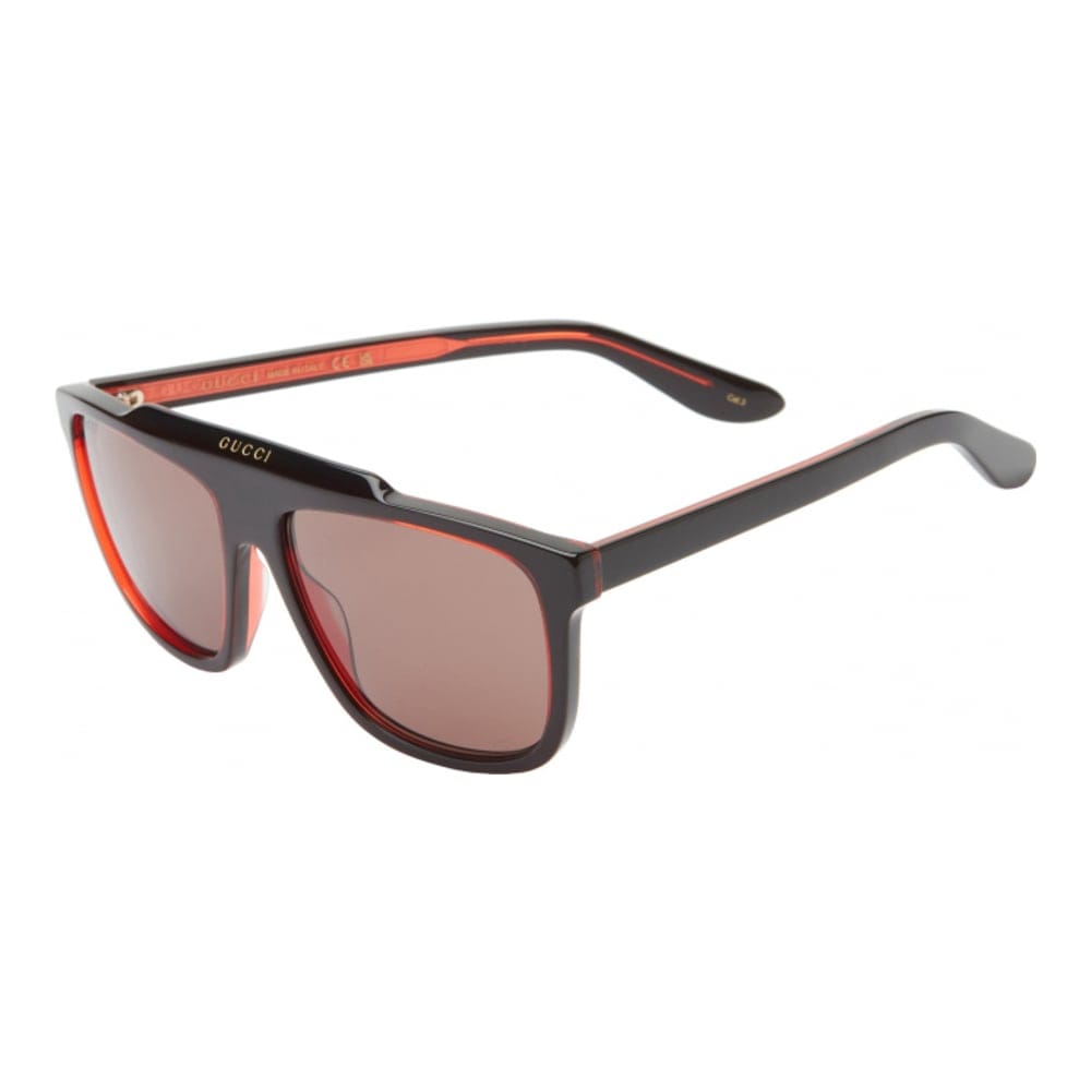 Gucci - '58mm Shield Sunglasses' pour Hommes