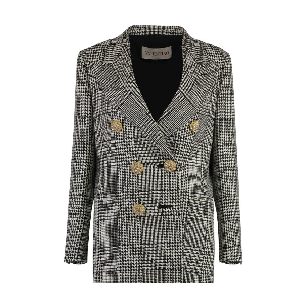Valentino - Blazer 'Houndstooth Pattern' pour Femmes