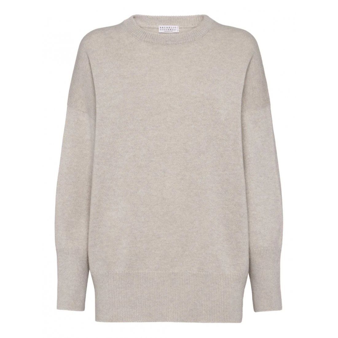Brunello cucinelli - Pull en cachemire 'Monili-Chain' pour Femmes