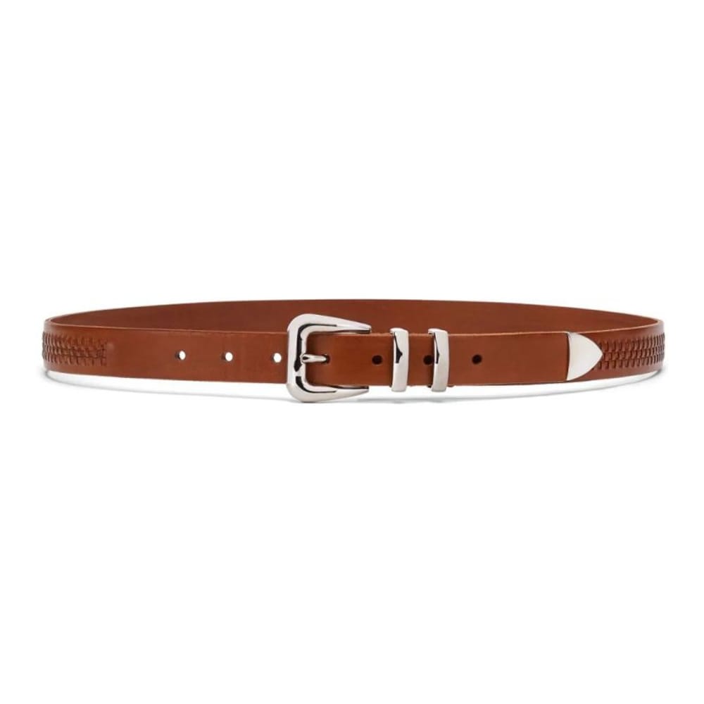 Brunello Cucinelli - Ceinture 'Buckled' pour Hommes