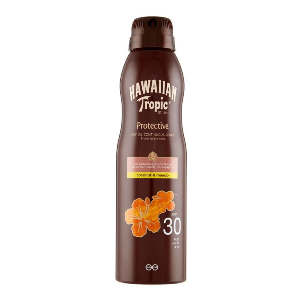 Hawaiian tropic - Brume de crème solaire 'Coconut & Mango Oil SPF30' - 180 ml