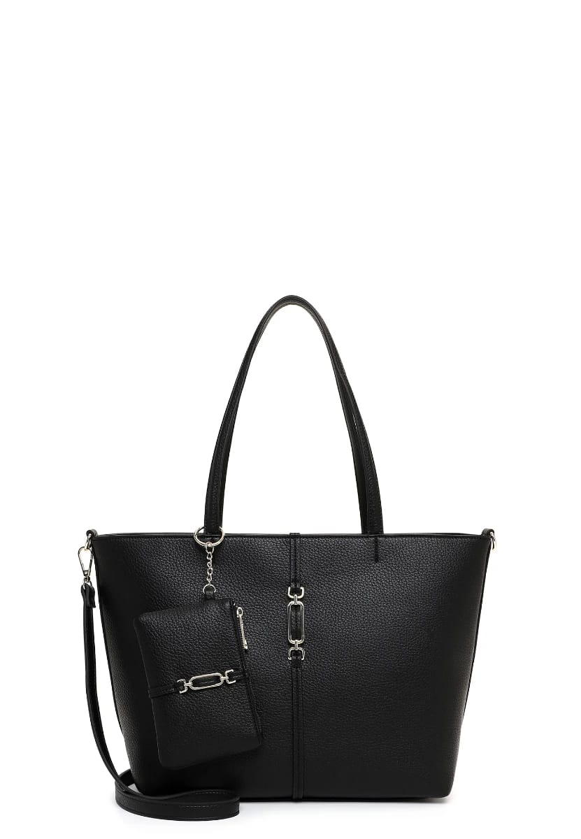 Emily & noah 65725 SHOPPER BLACK-0 shopping en synthétique Taille Unique