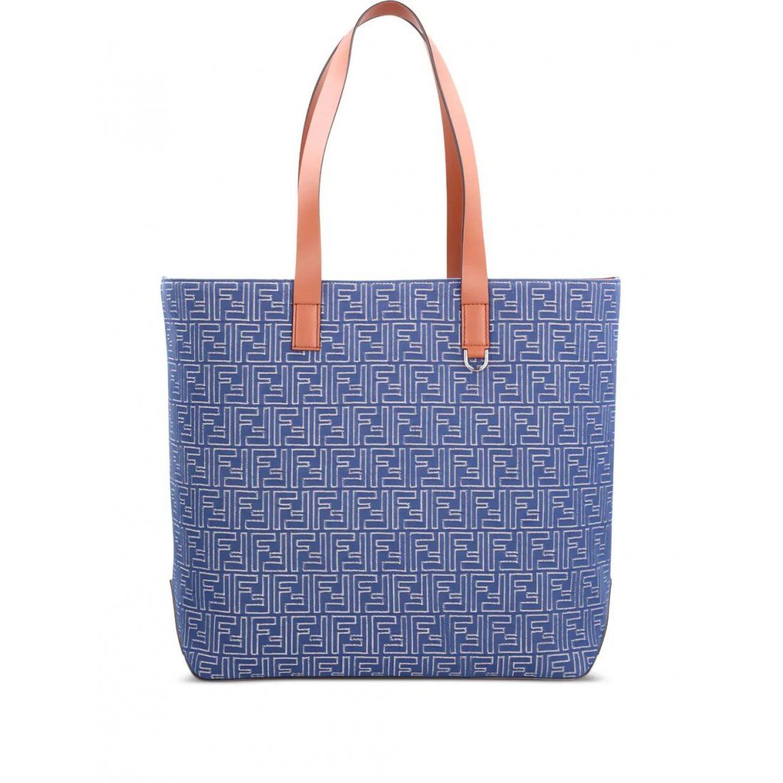 Fendi - Sac Cabas 'Medium FF Jacquard Denim-EFFect' pour Hommes