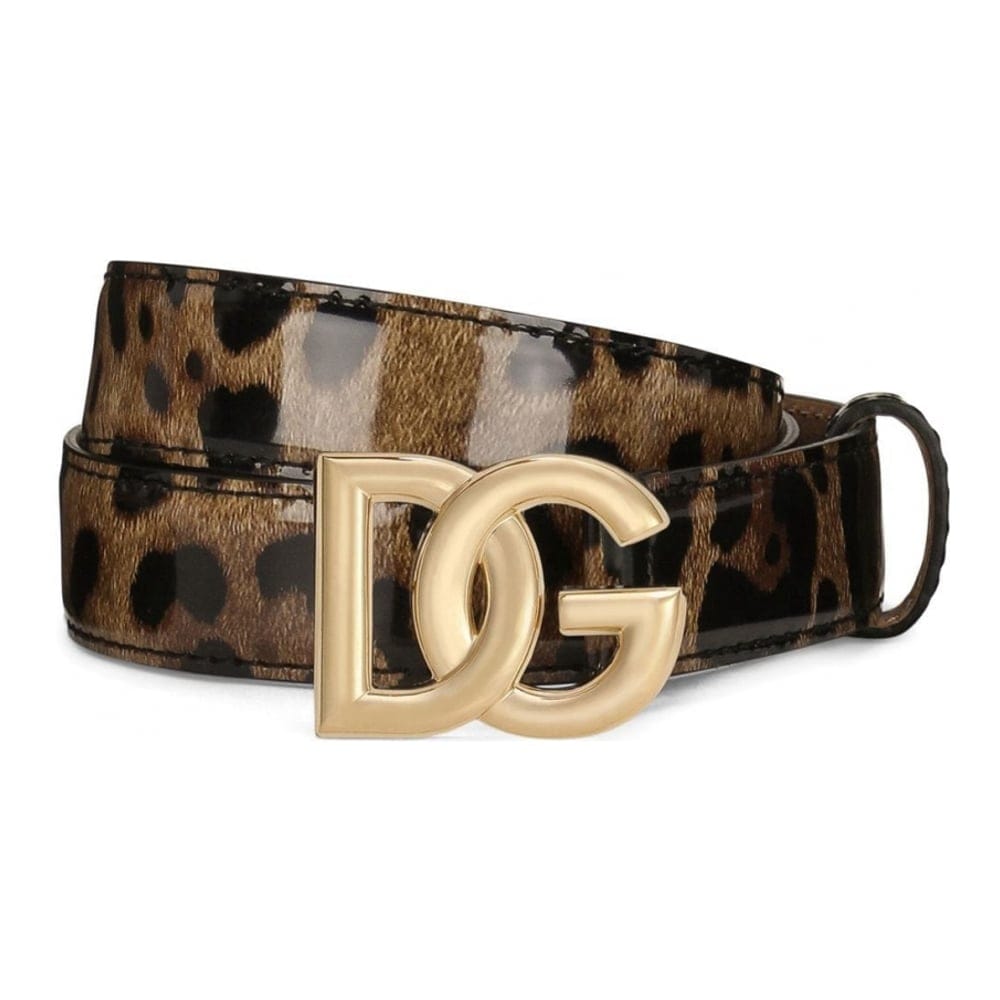 Dolce&gabbana - Ceinture 'Logo-Buckle' pour Femmes