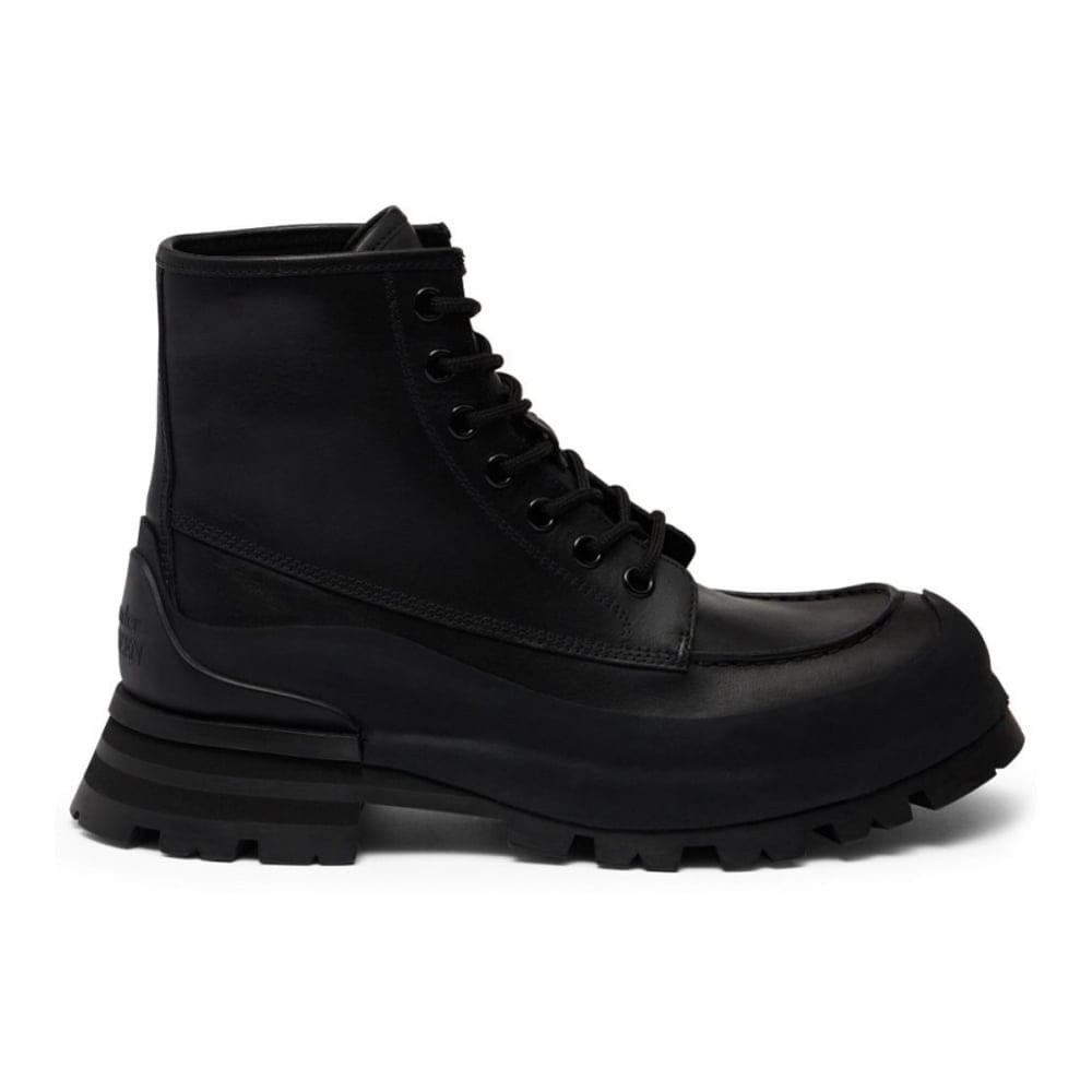 Alexander mcqueen - Bottes 'Logo Embossed' pour Hommes