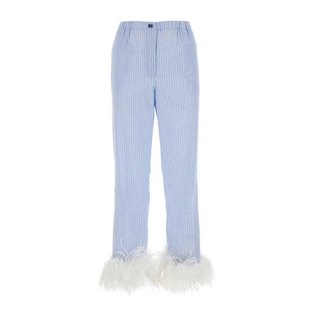 Miu miu - Pantalon 'Elasticated Waistband' pour Femmes