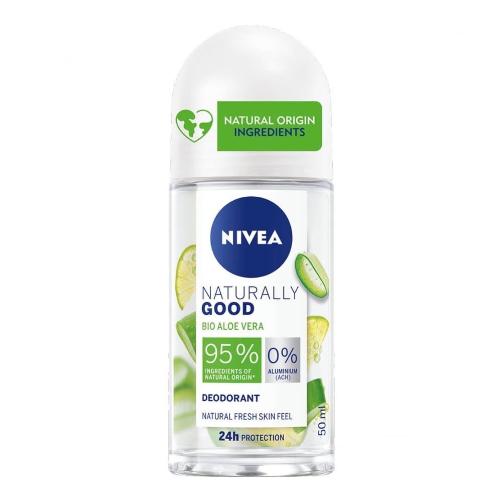 Nivea - Déodorant Roll On 'Naturally Good Aloe Vera' - 50 ml