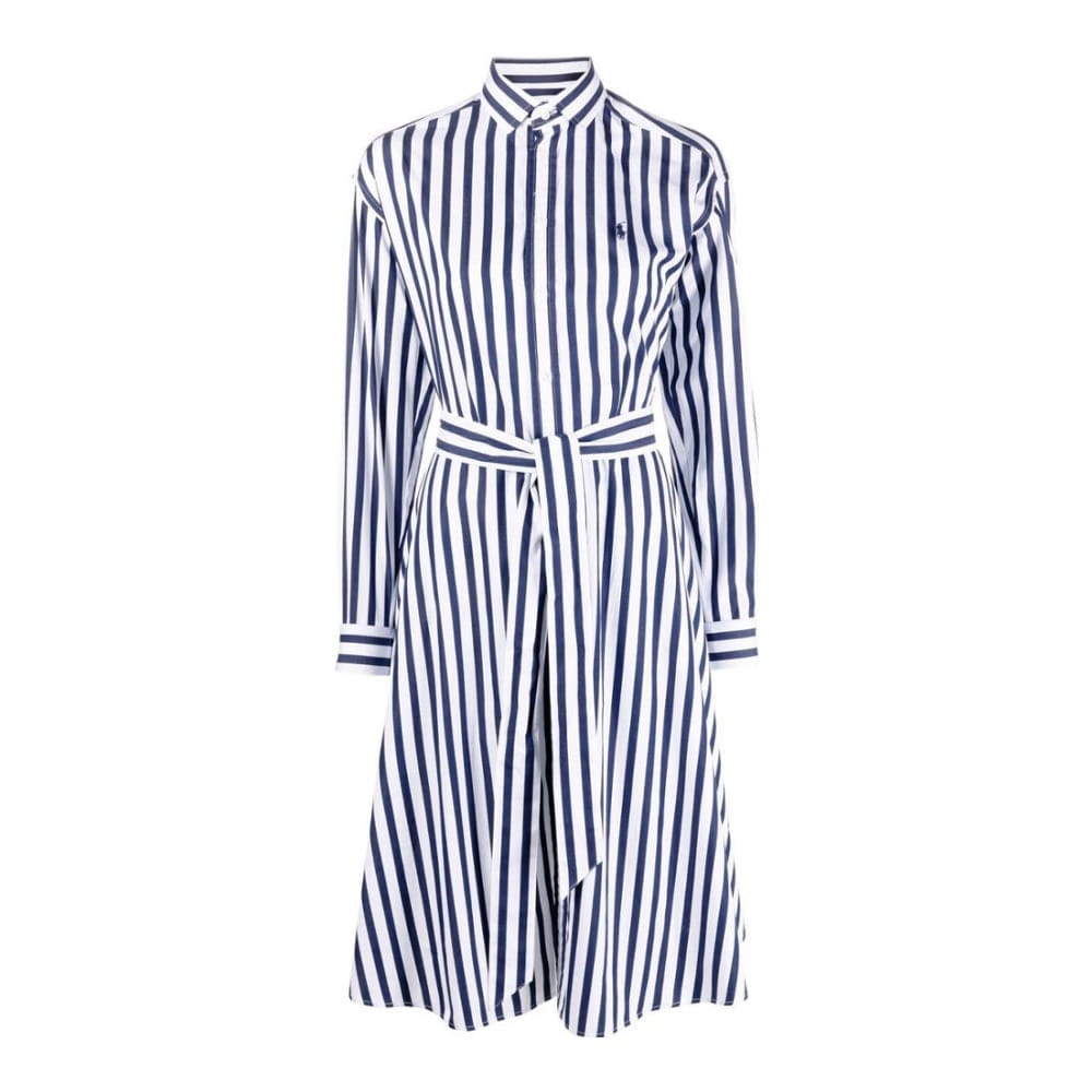 Polo ralph lauren - Robe T-shirt 'Long-Sleeve Striped' pour Femmes
