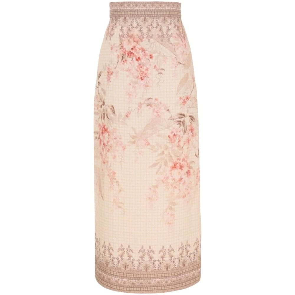 Zimmermann - Jupe Midi 'Illuminate' pour Femmes