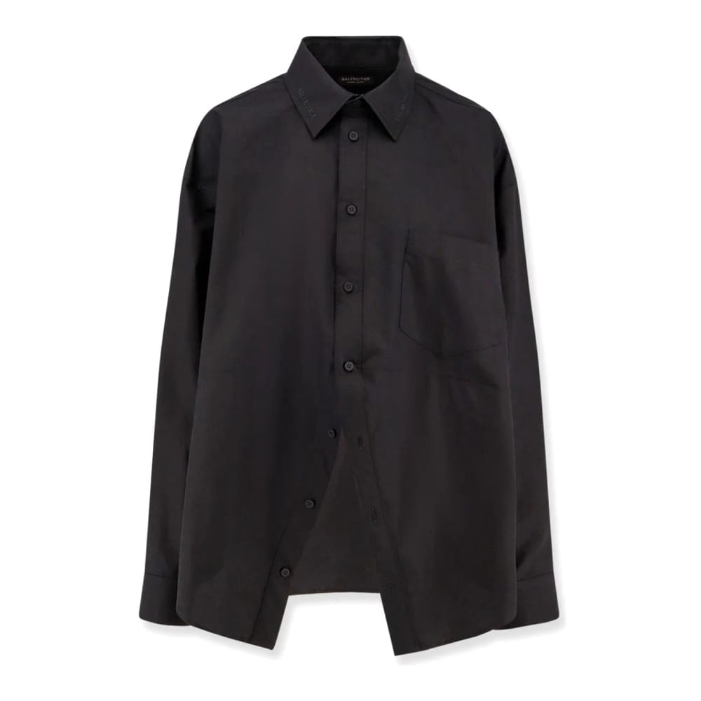Balenciaga - Chemise 'Logo Embroidery' pour Femmes