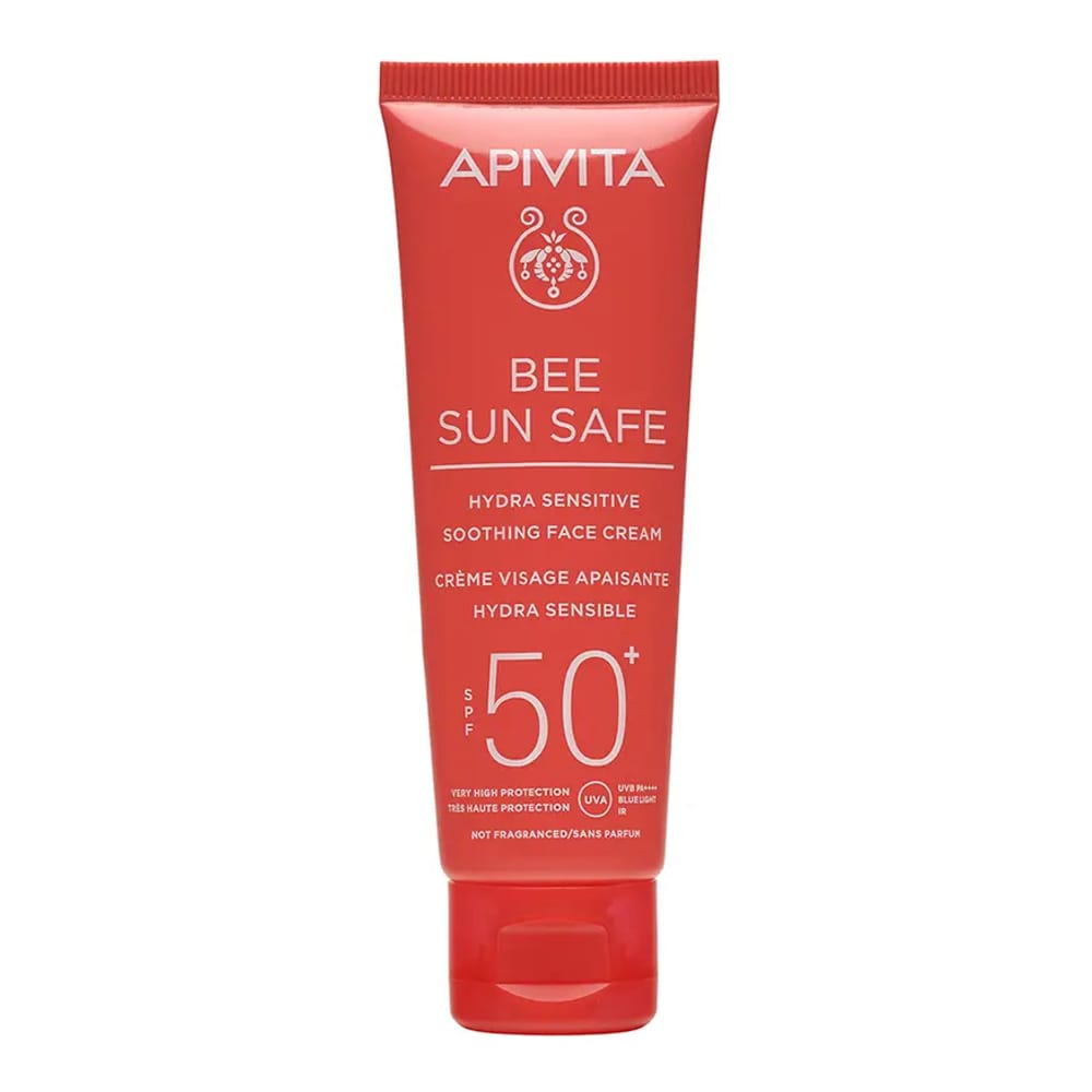 Apivita - Crème visage 'Bee Sun Safe Hydra Sensitive Soothing SPF50+' - Peaux sensibles, 50 ml