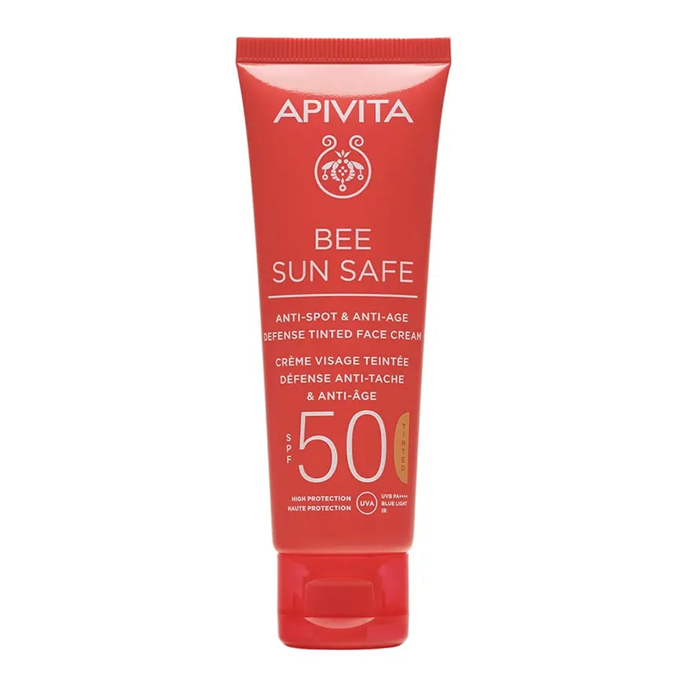 Apivita - Crème teintée 'Bee Sun Safe Anti-Spot & Anti-Age Defense SPF50+' - 50 ml
