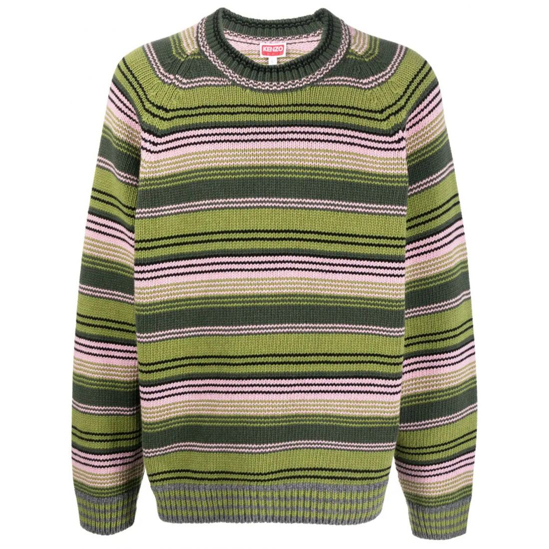 Kenzo - Pull 'Rue Vivienne Striped' pour Hommes