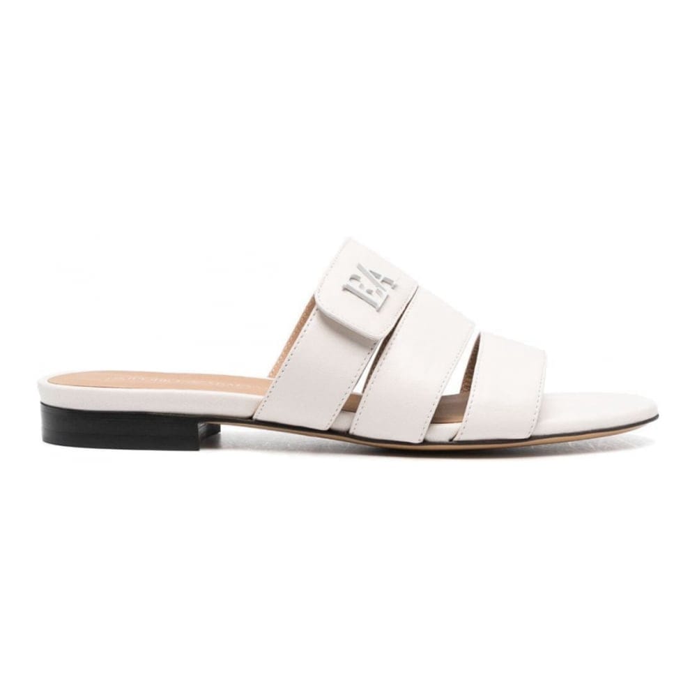 Emporio armani - Sandales plates 'Logo' pour Femmes