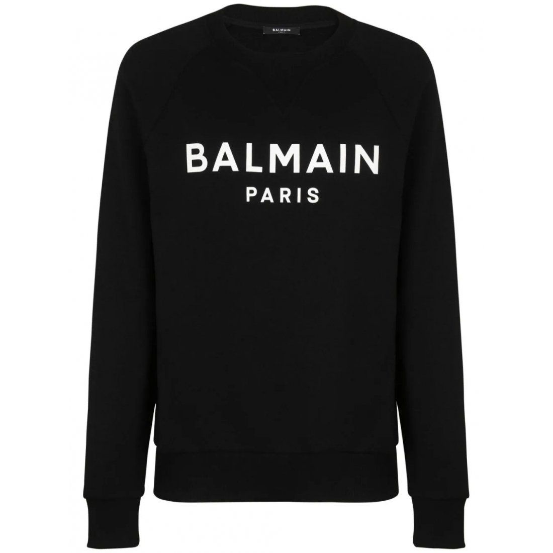 Balmain - Sweatshirt 'Balmain Paris Logo-Print' pour Hommes