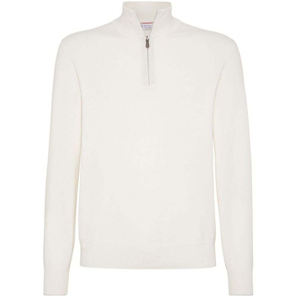 Brunello cucinelli - Pull Over 'Funnel-Neck' pour Hommes