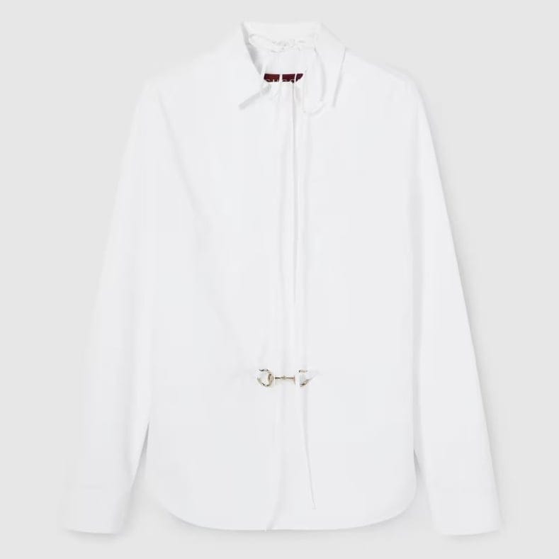 Gucci - Chemise 'Horsebit' pour Femmes