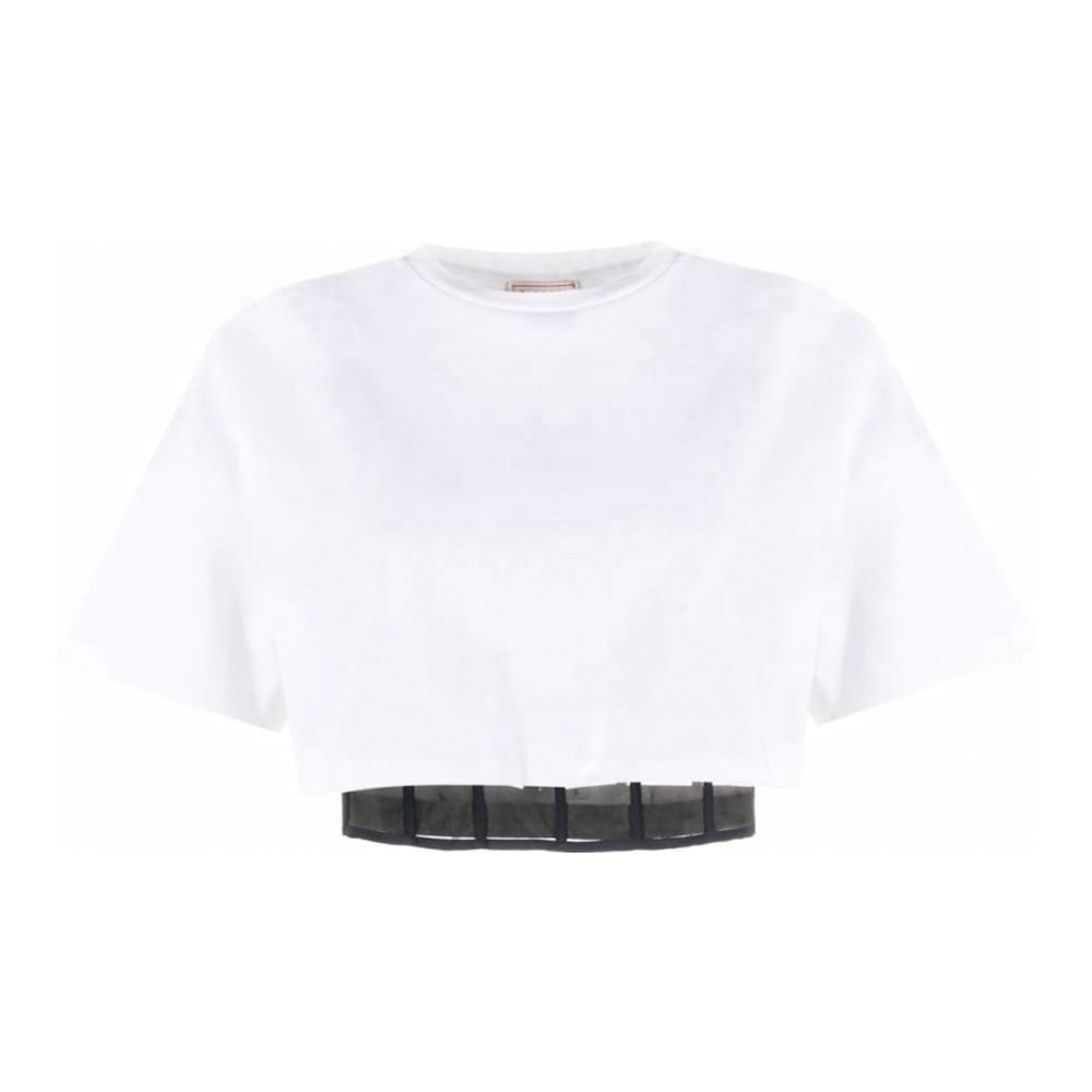 Alexander McQueen - T-shirt 'Corset Style' pour Femmes