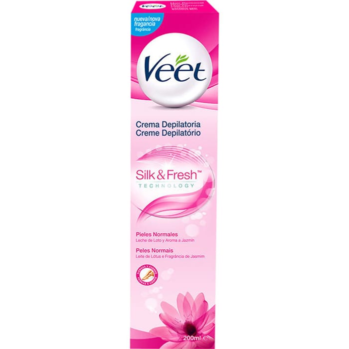 Veet - Crème dépilatoire 'Silk & Fresh' - 200 ml