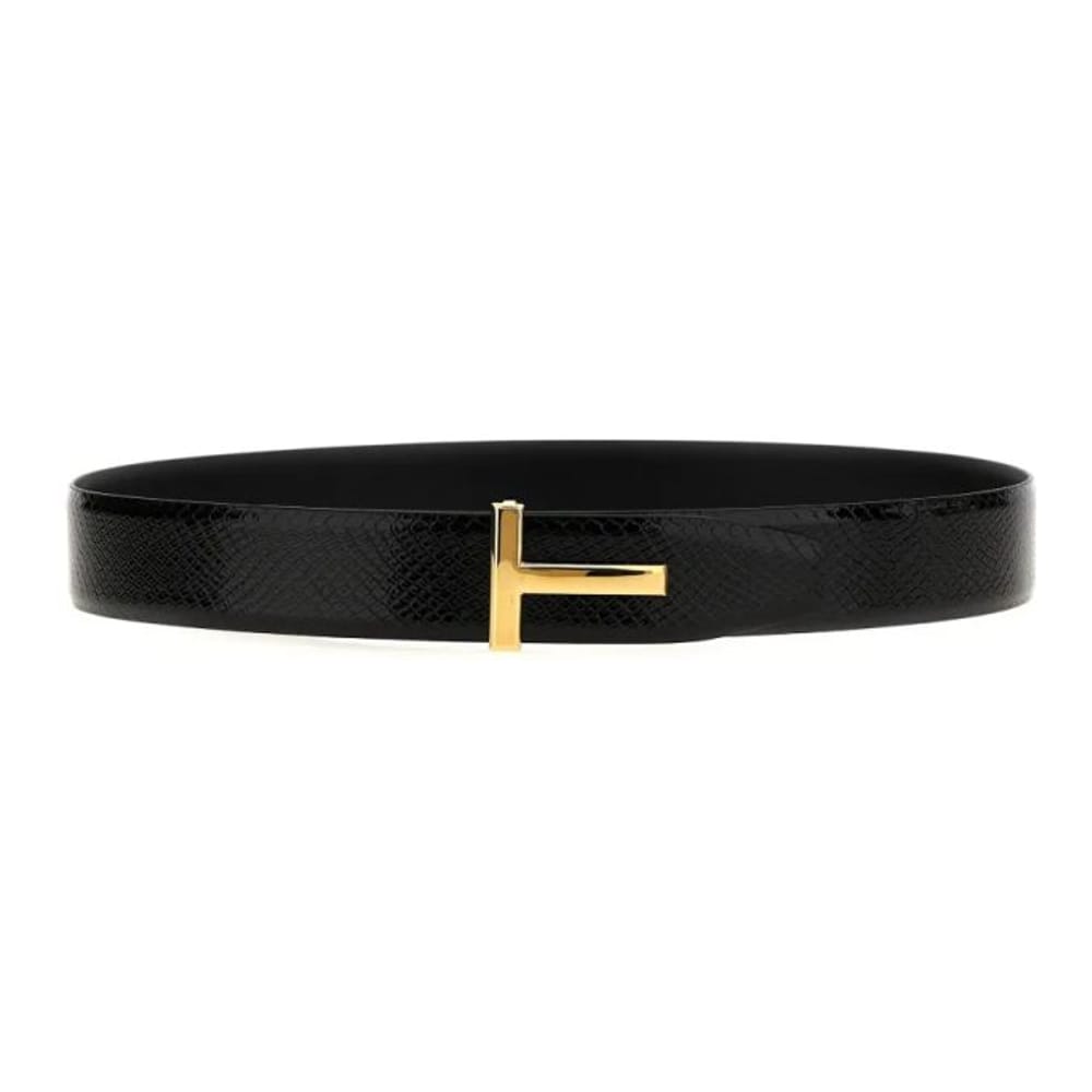 Tom ford - Ceinture 'T-Logo' pour Hommes