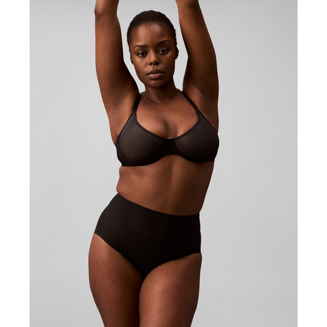 Calvin klein - Femmes's 'Stay-Put Firm Mesh' Culotte sculpant