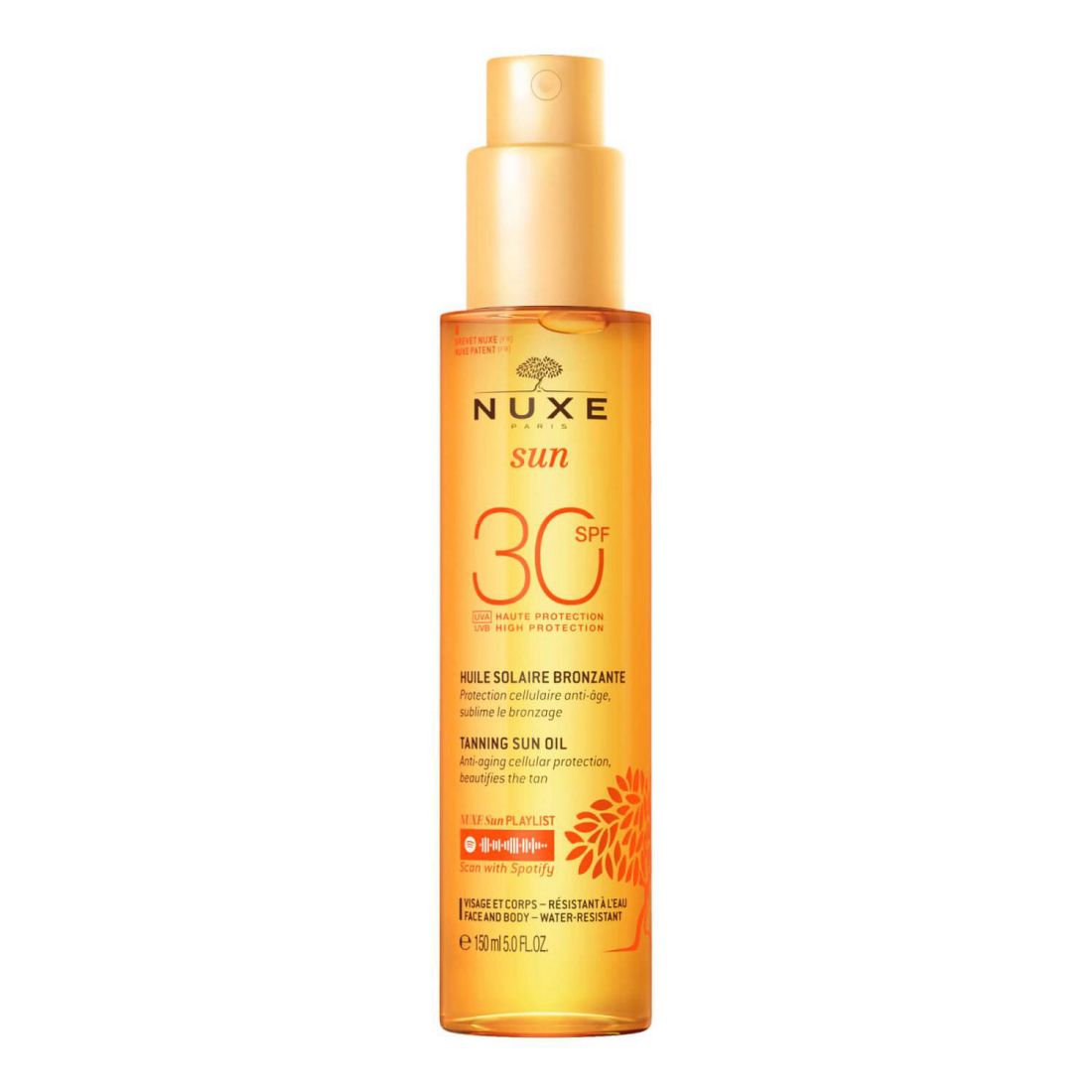 Nuxe - Huile Bronzante 'Sun Visage & Corps Faible Protection SPF30' - 150 ml