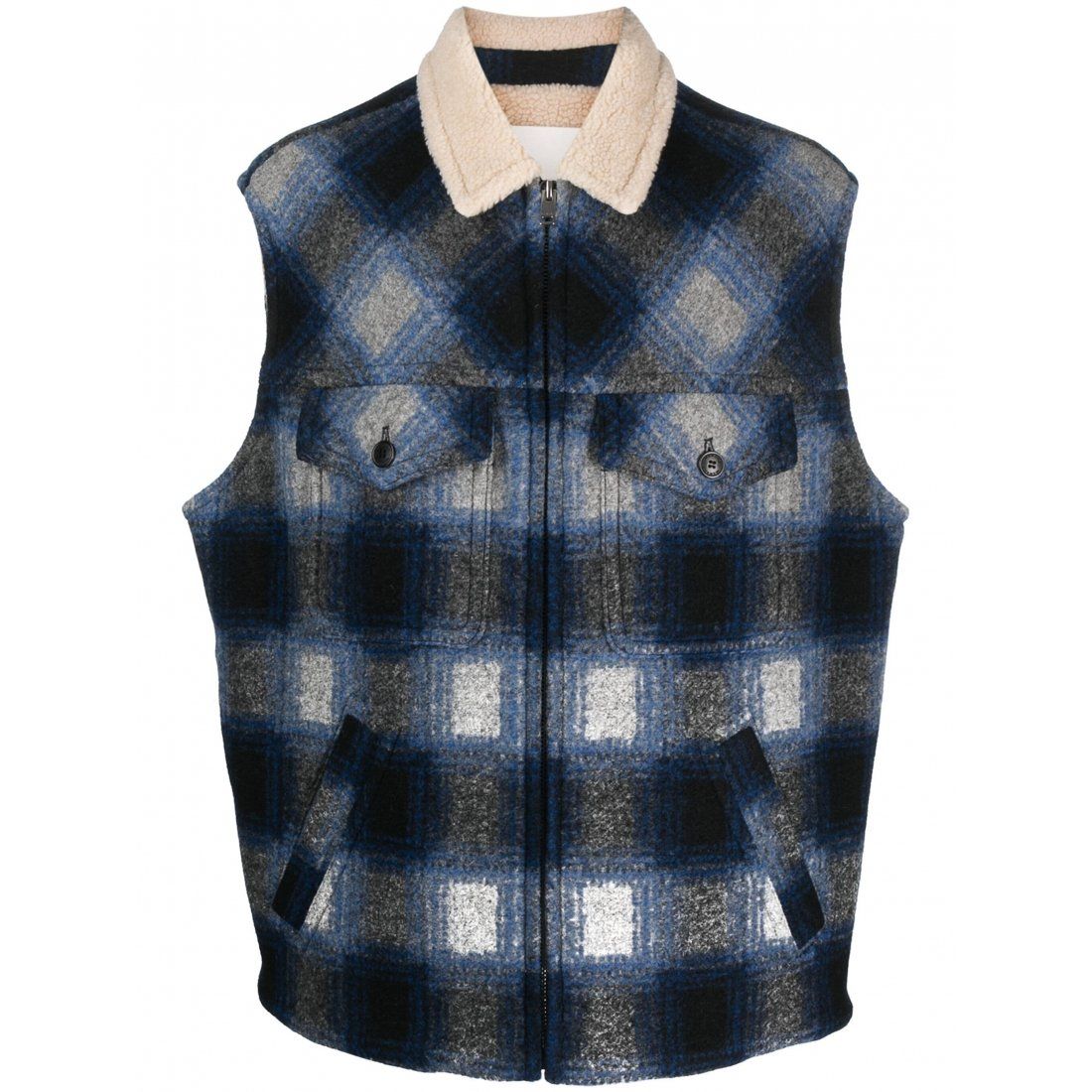 Isabel marant - Gilet 'Plaid-Check' pour Hommes
