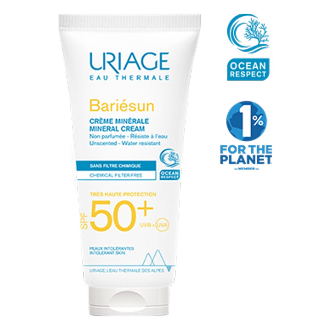 Uriage - Crème minérale 'Bariésun SPF50+' - 100 ml
