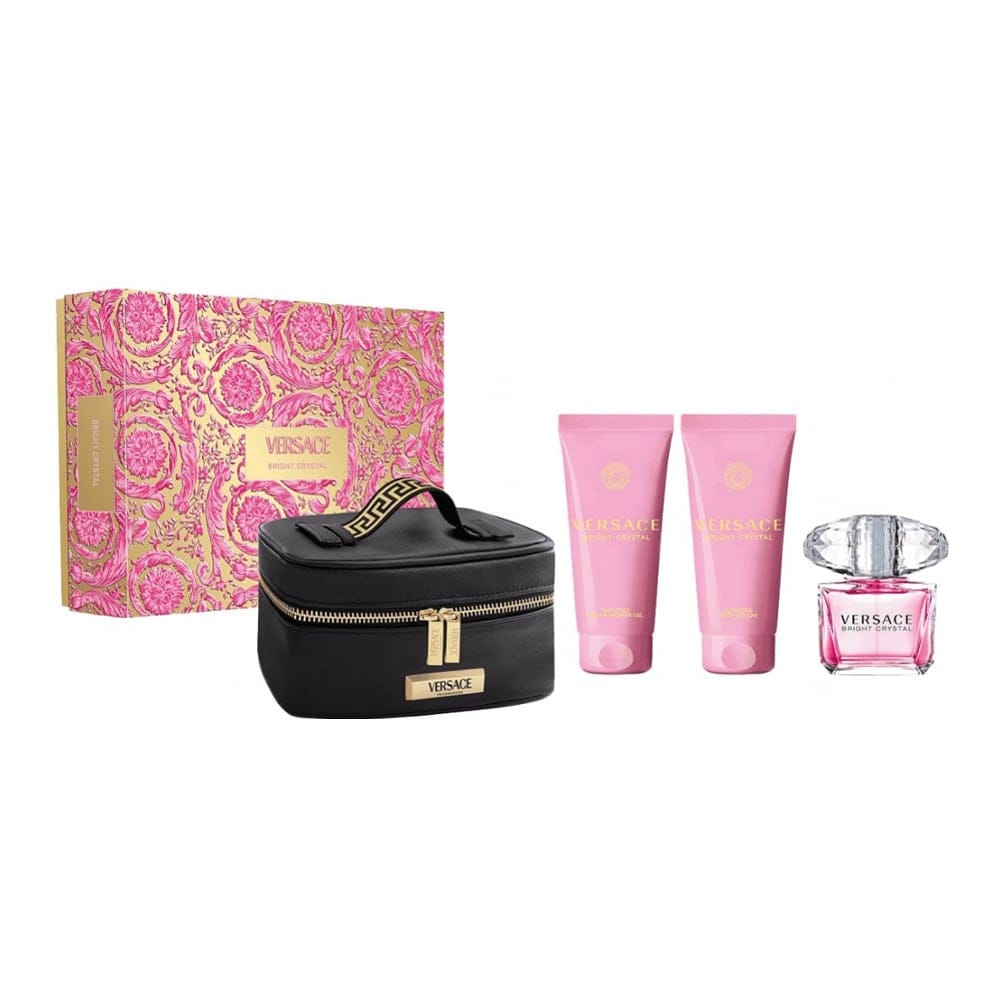 Versace - 'Bright Crystal' Coffret de parfum - 4 Pièces