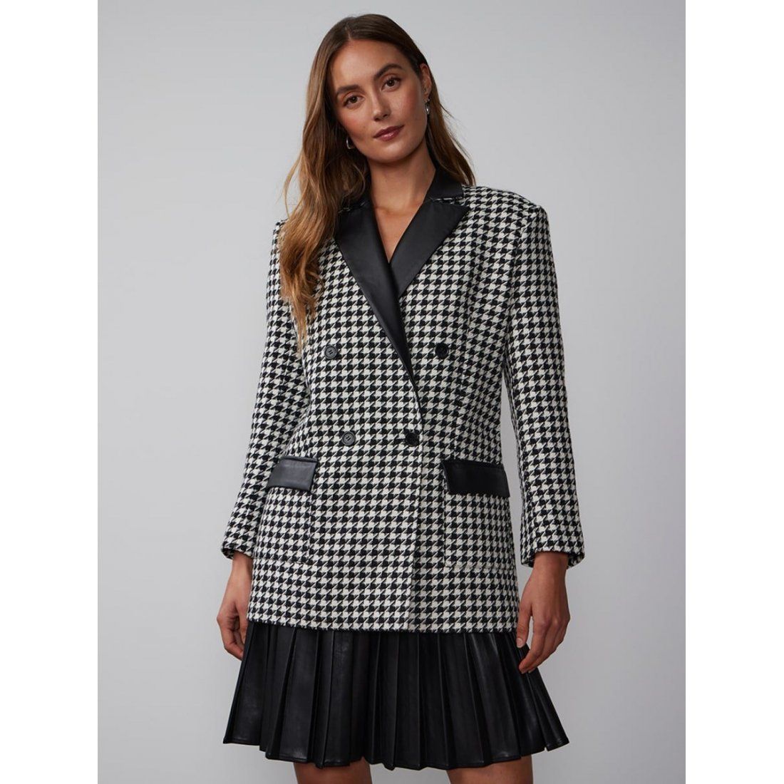 New york & company - Blazer 'Houndstooth' pour Femmes