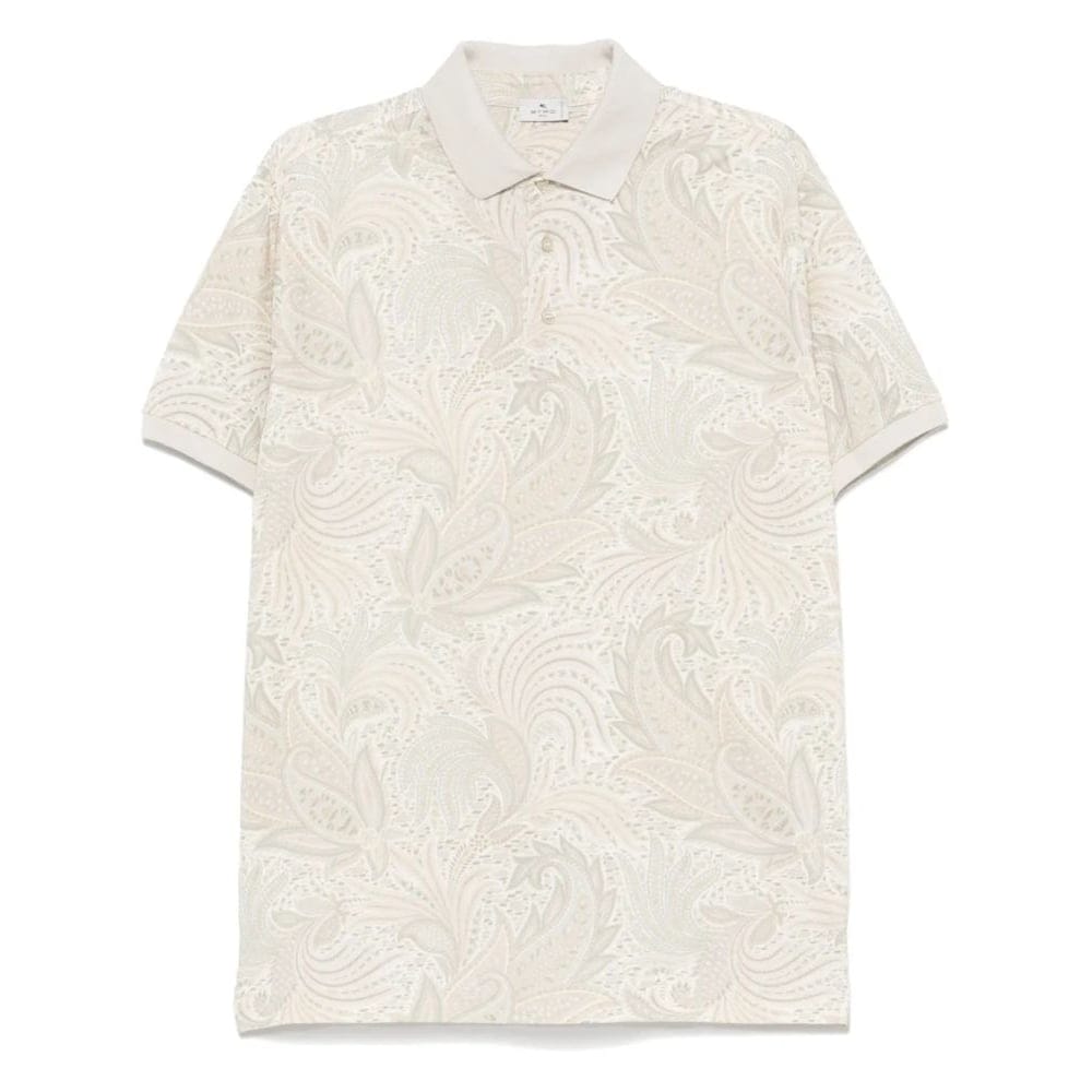 Etro - Polo 'Paisley-Print' pour Hommes