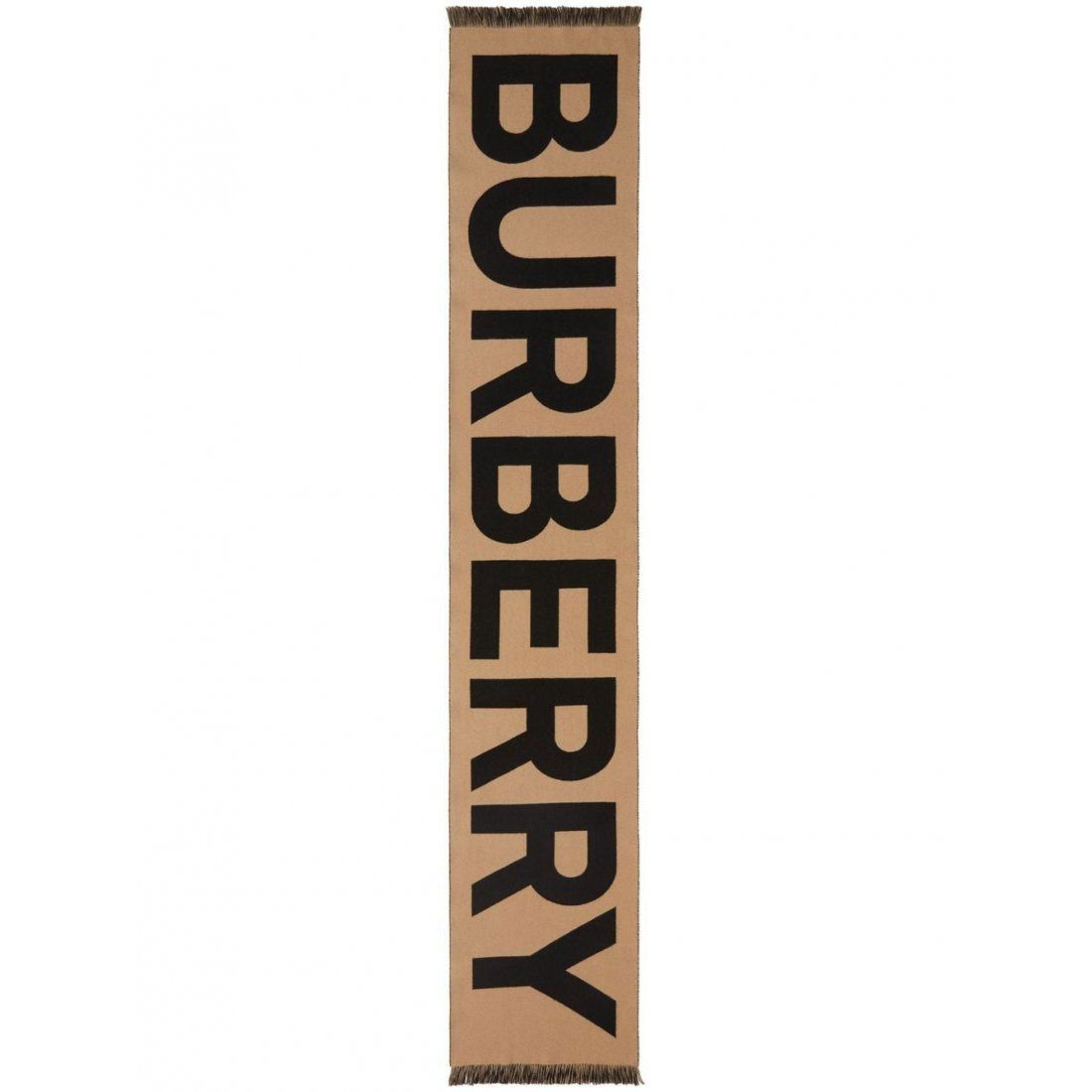 Burberry - Écharpe en laine 'Logo' pour Femmes
