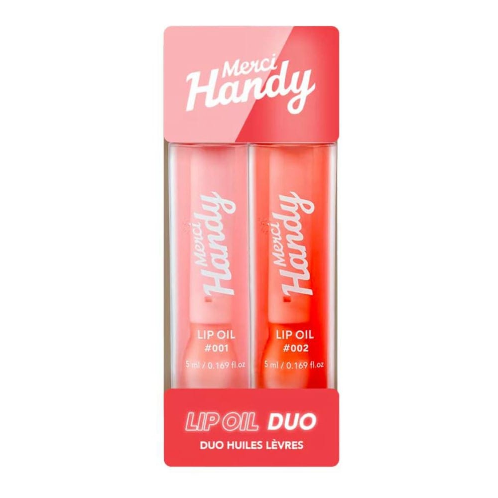 Merci handy - Huile à lèvres - 5 ml, 2 Pièces