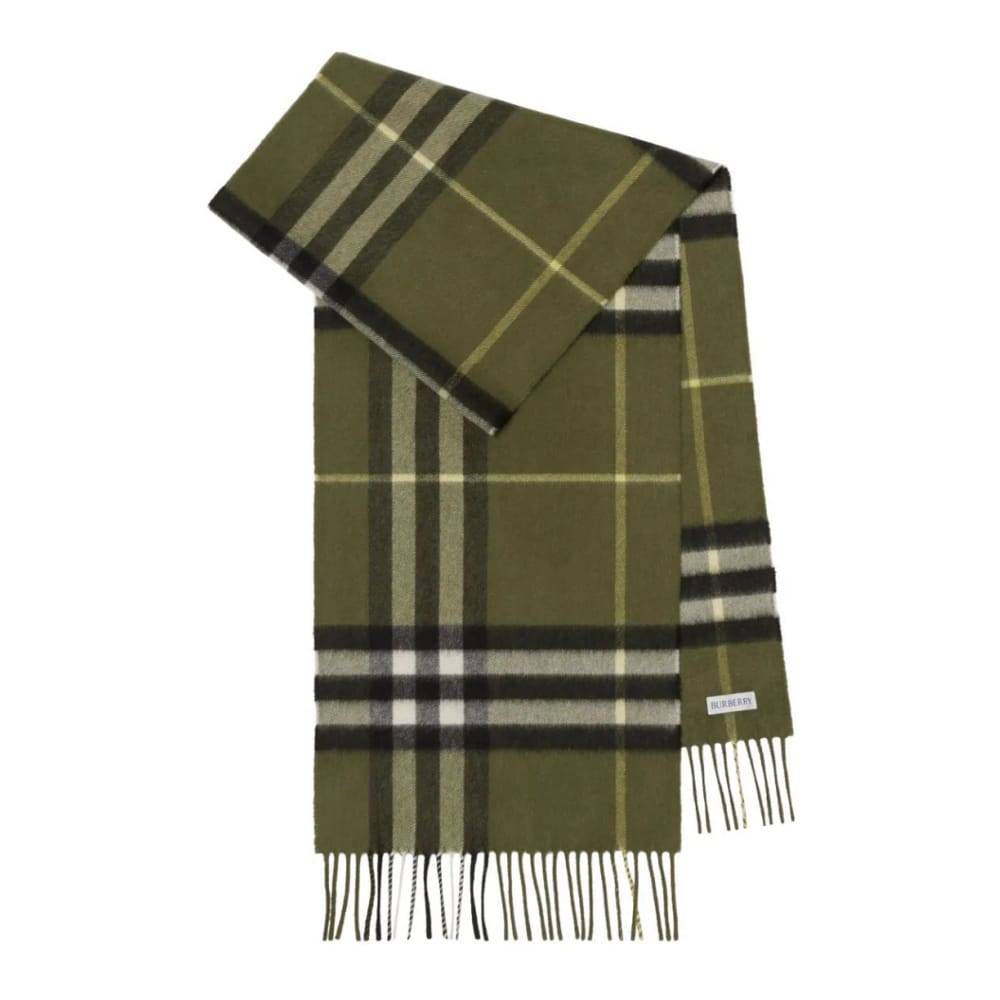 Burberry - Écharpe en cachemire  'Checked' pour Hommes