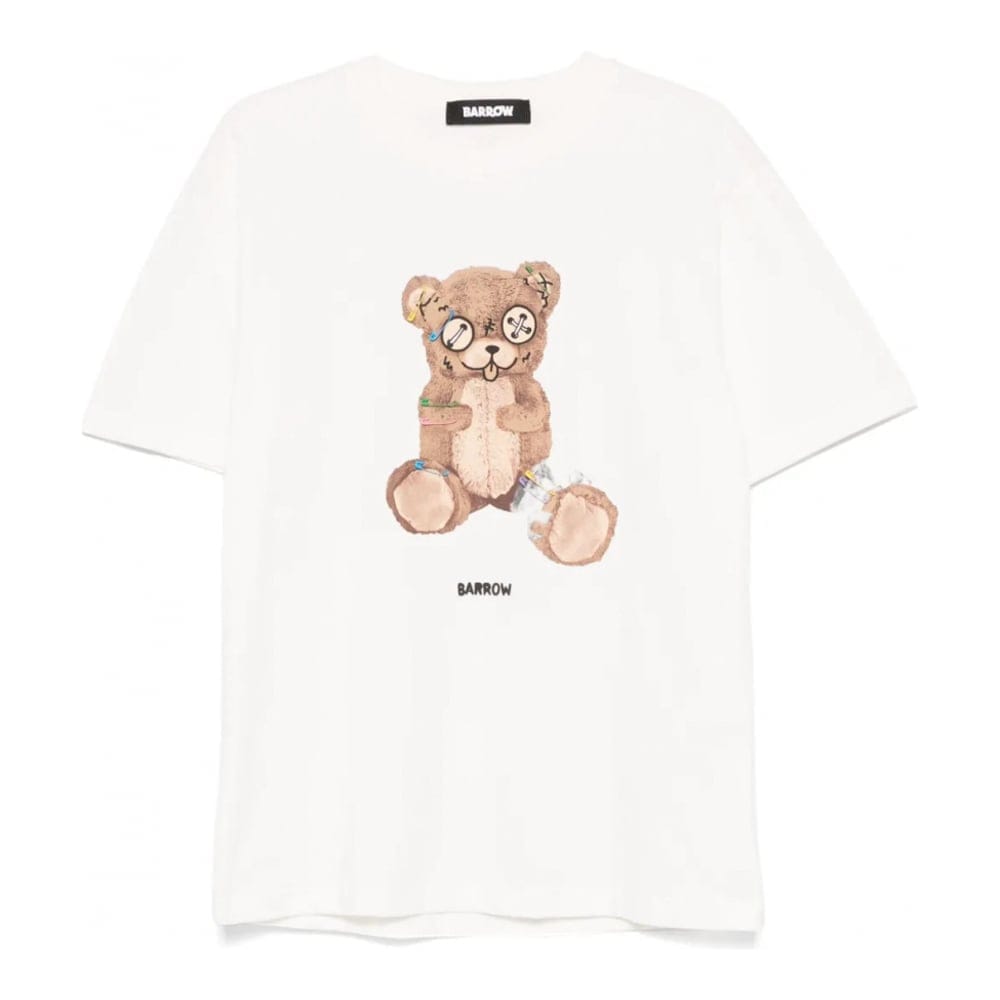 Barrow - T-shirt 'Teddy Bear-Print' pour Hommes