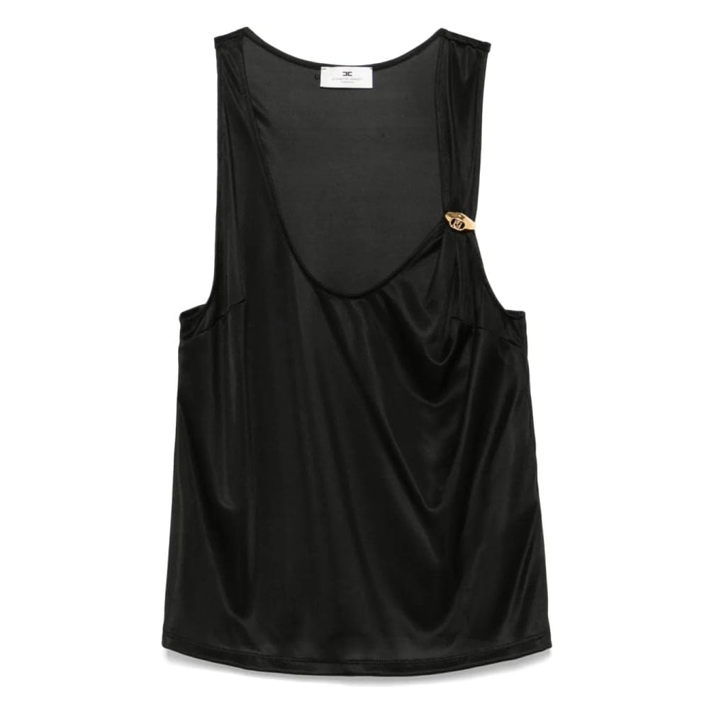 Elisabetta franchi - Débardeur 'Logo-Jewel' pour Femmes