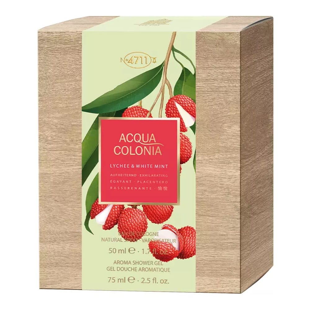 4711 - Coffret de parfum 'Acqua Colonia Lychee & White Mint' - 2 Pièces