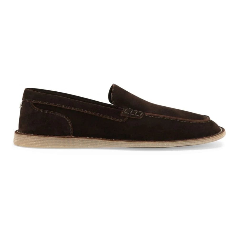 Dolce&gabbana - Mocassins 'DG-Plaque' pour Hommes