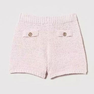 Twin set - Short 'Knit With Oval T Buttons' pour Femmes
