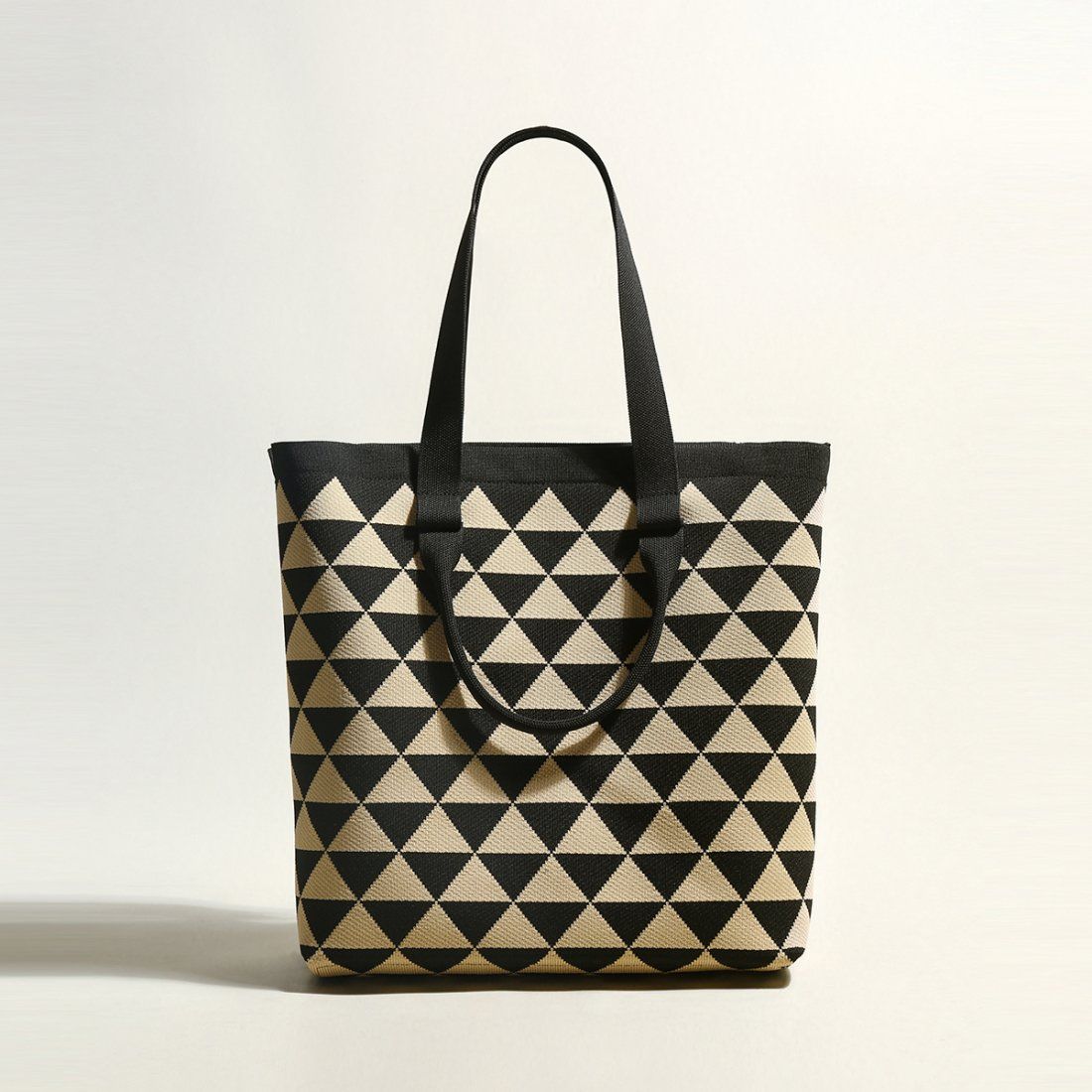 Cilela - Sac Cabas 'Triangle Checkered' pour Femmes