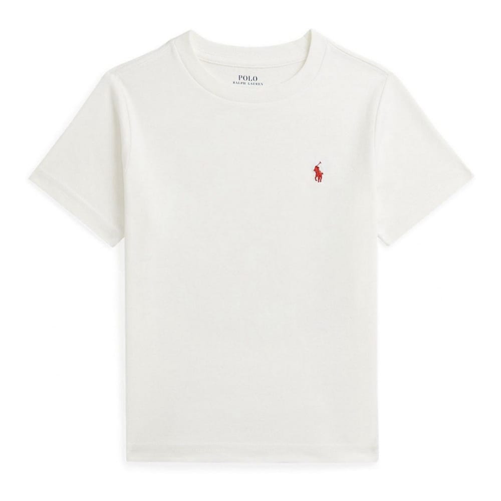 Polo ralph lauren - 'Surfboard-Print Jersey T-Shirt' pour Enfant et petit garçon